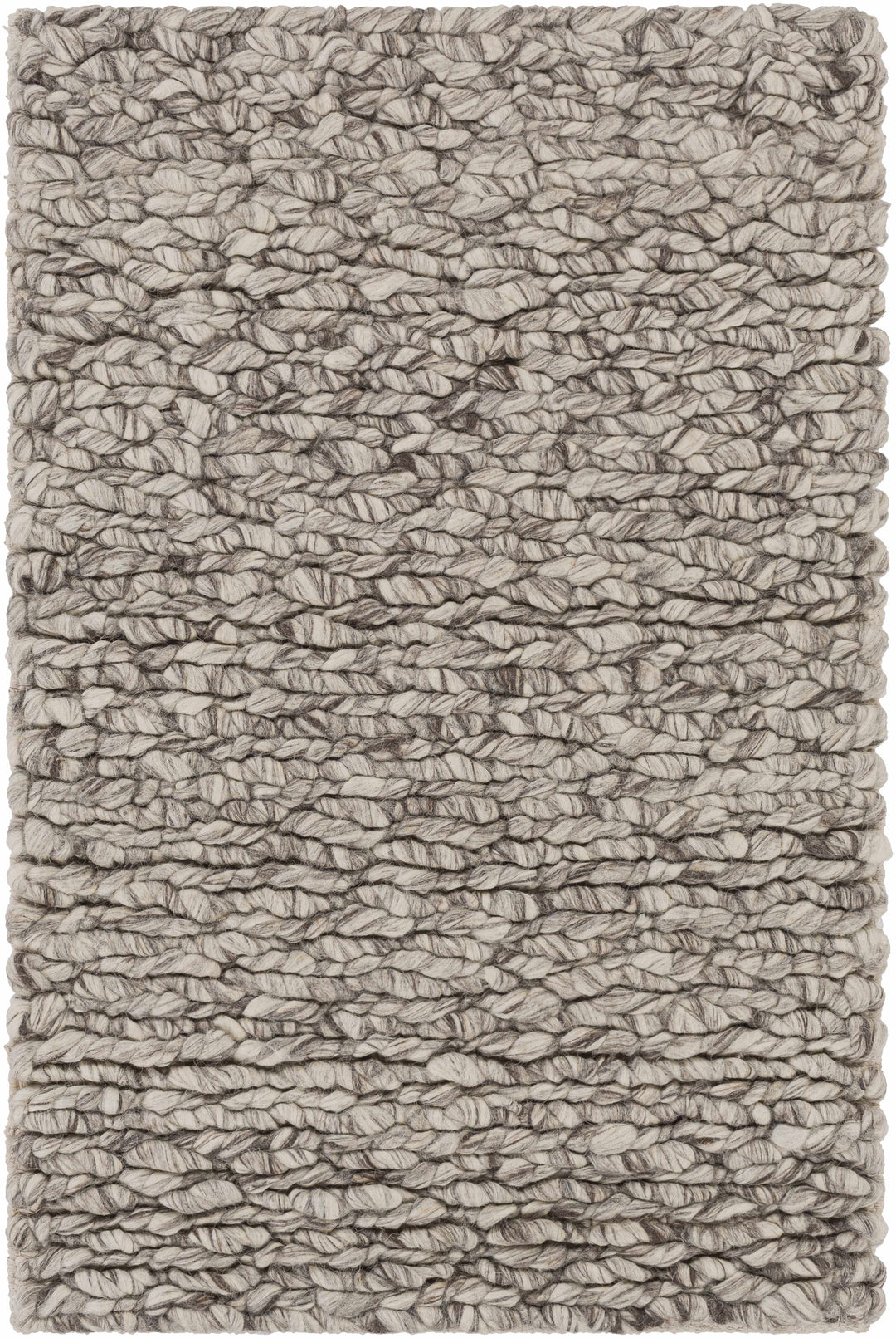 Rockfield Modern Style Taupe Hand Woven Area Rug