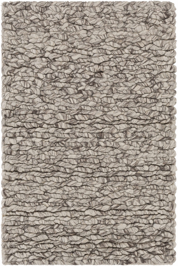 Rockfield Modern Style Taupe Hand Woven Area Rug