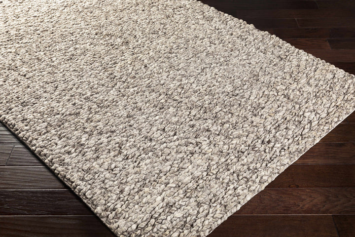 Rockfield Modern Style Taupe Hand Woven Area Rug