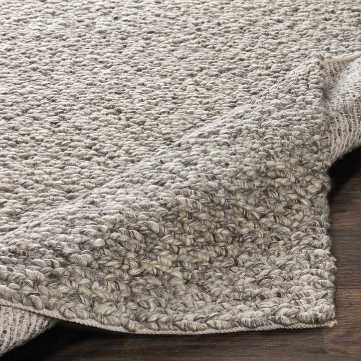 Rockfield Modern Style Taupe Hand Woven Area Rug