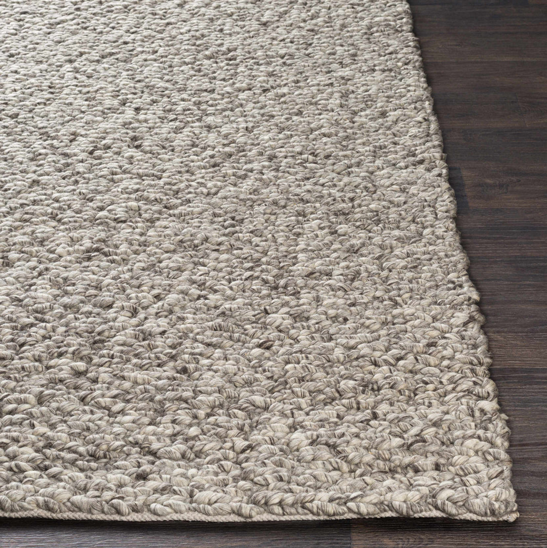 Rockfield Modern Style Taupe Hand Woven Area Rug