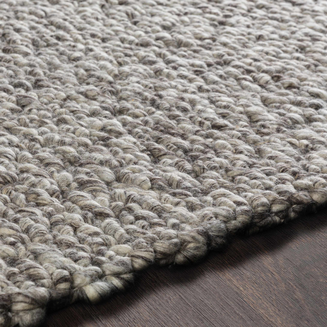 Rockfield Modern Style Taupe Hand Woven Area Rug