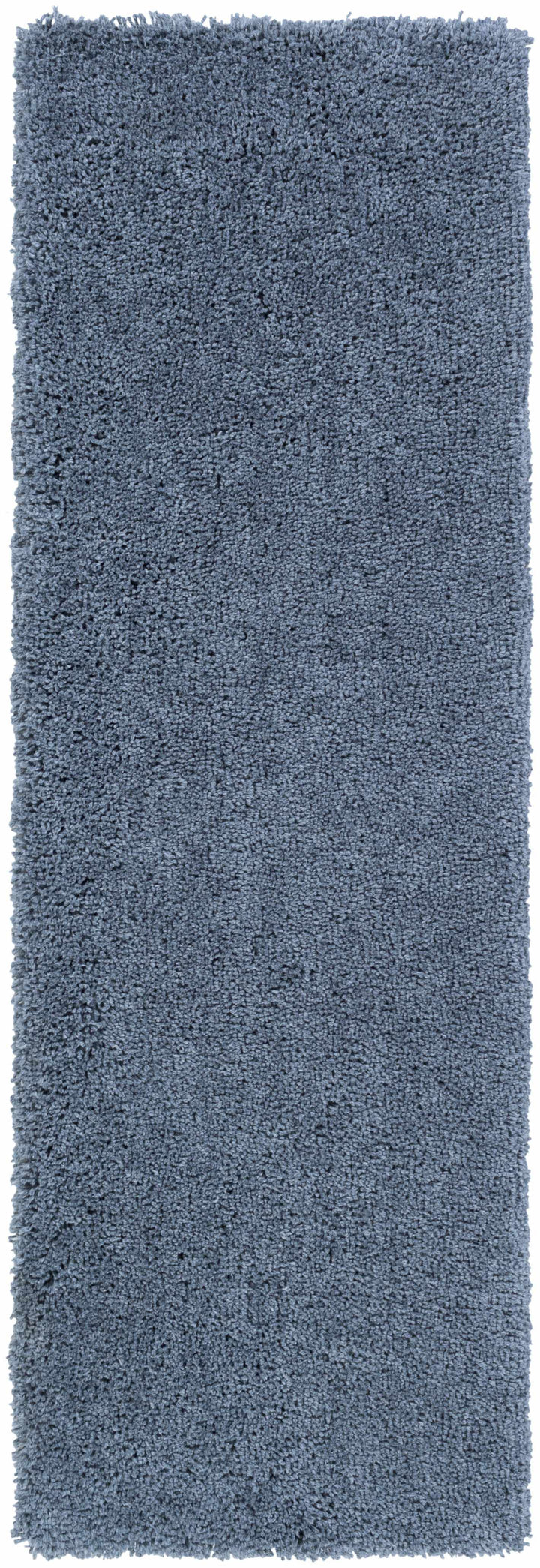 Rocklake Modern Solid Design Blue Hand Woven Rug