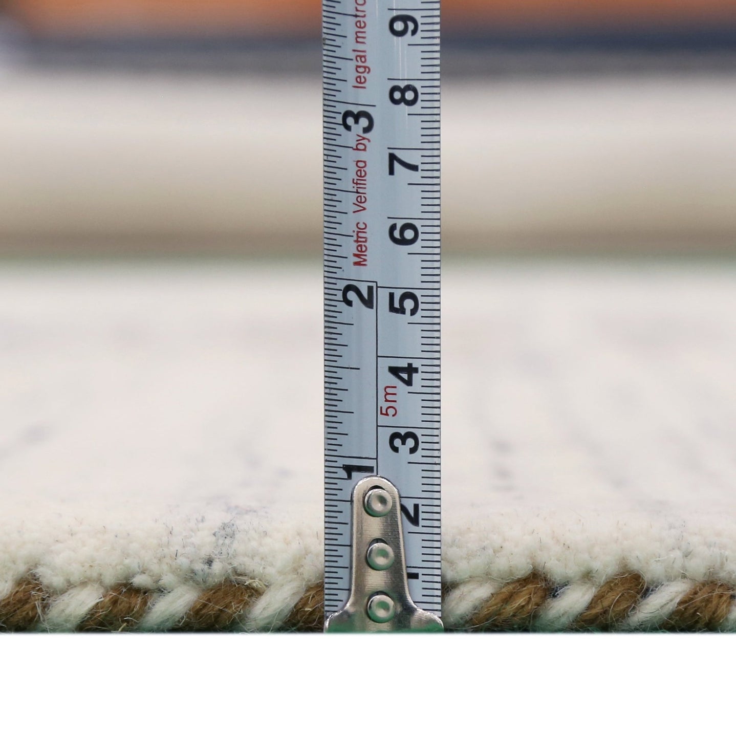 Ready to Ship Beige Tribal Center Medallion Hand Loomed Wool Rug - The Rug Decor