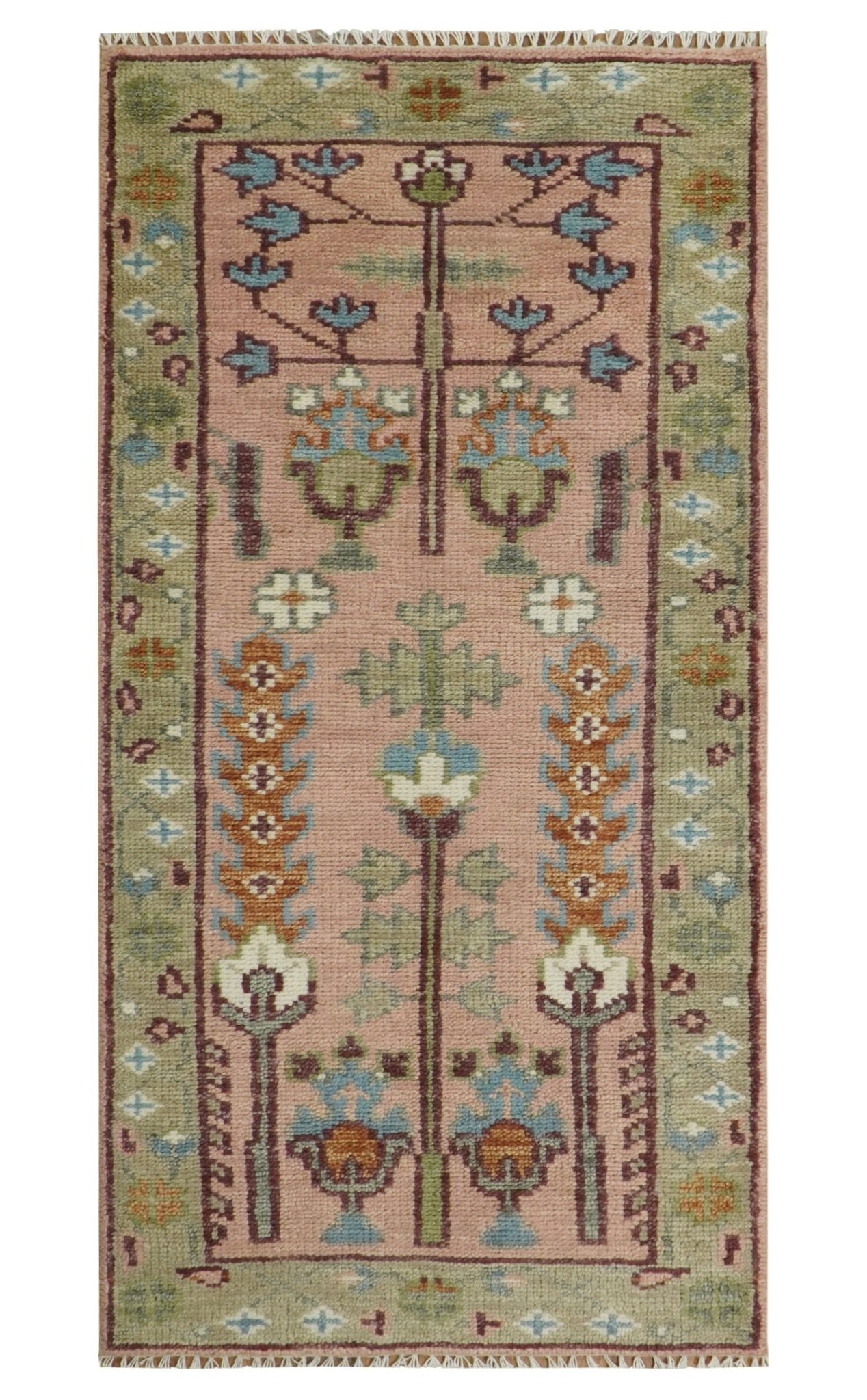 52×323 \"Row of trees\"ViNTAGE TURKiSH RUG Turkish Vintage 2'1