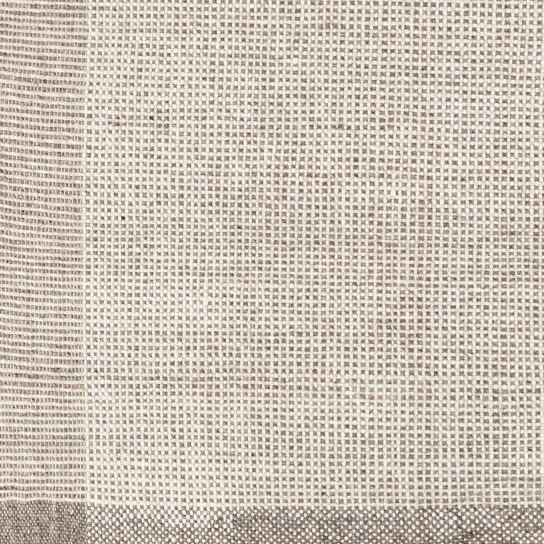 Reliance Modern Beige Grid Design Wool Rug - The Rug Decor