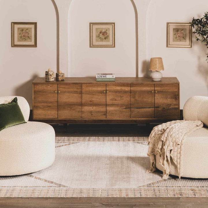 Remy Contemporary Gray And Beige Rug - The Rug Decor