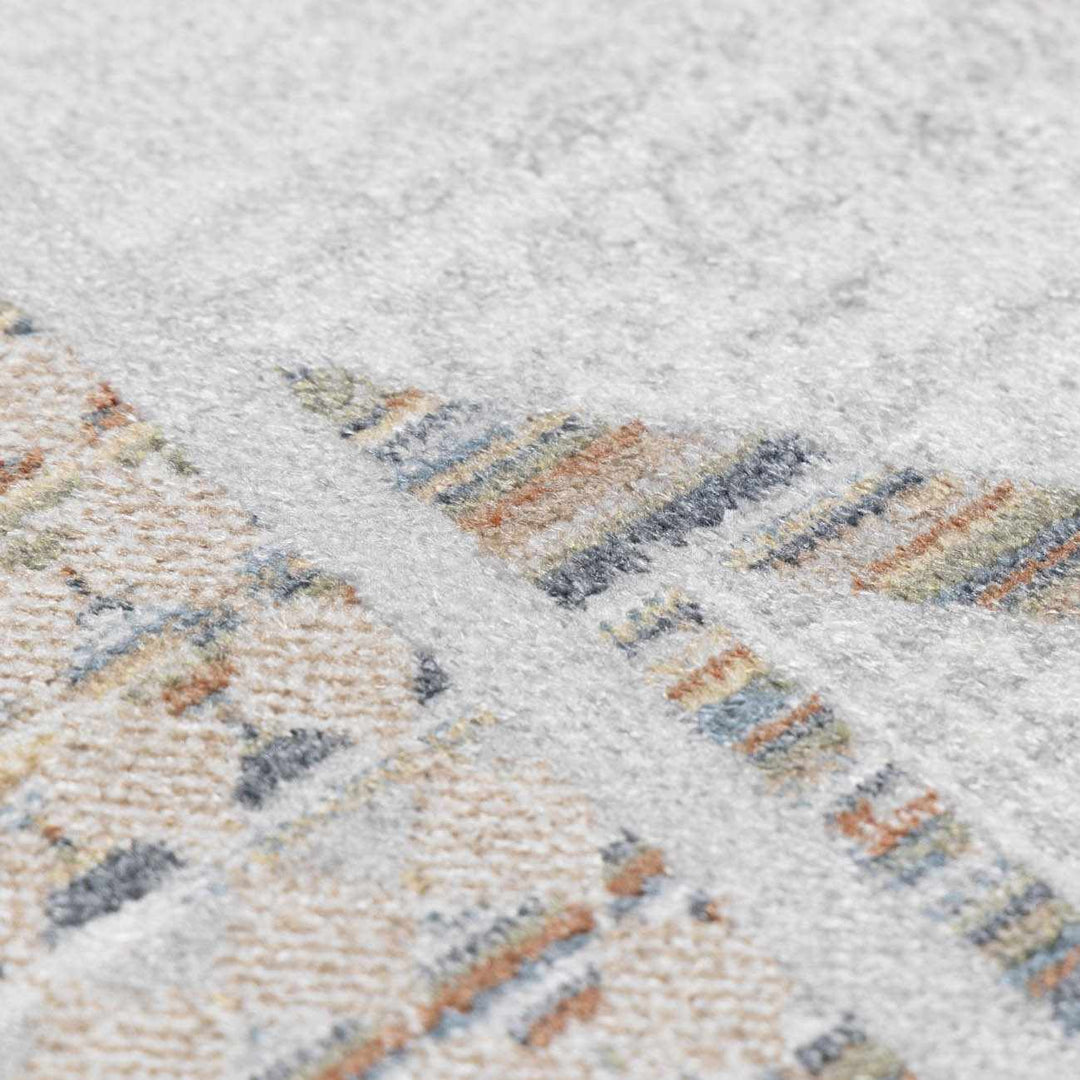 Remy Contemporary Gray And Beige Rug - The Rug Decor