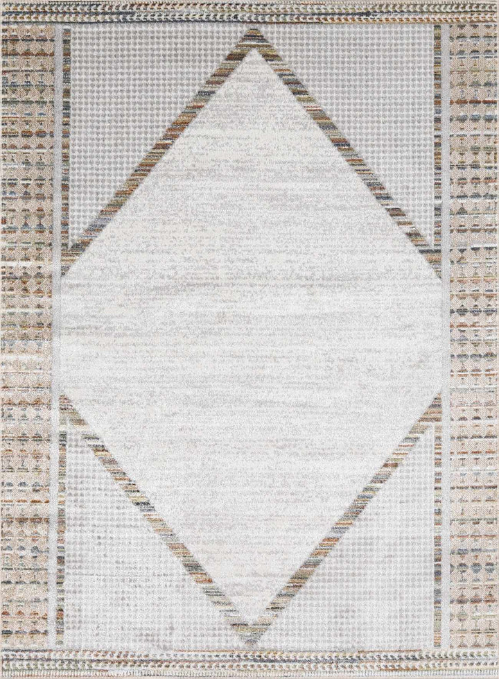 Remy Contemporary Gray And Beige Rug - The Rug Decor