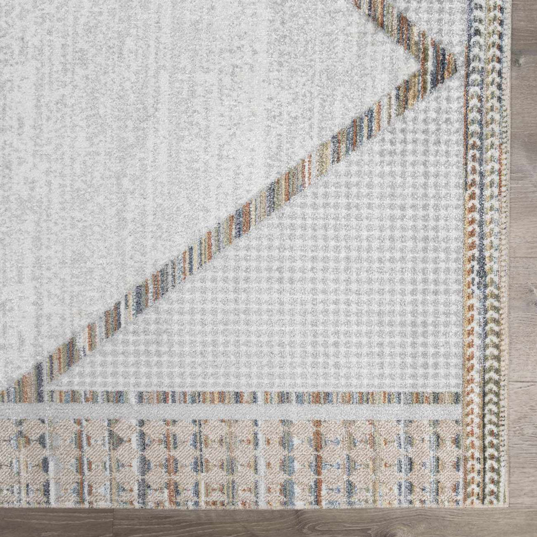 Remy Contemporary Gray And Beige Rug - The Rug Decor