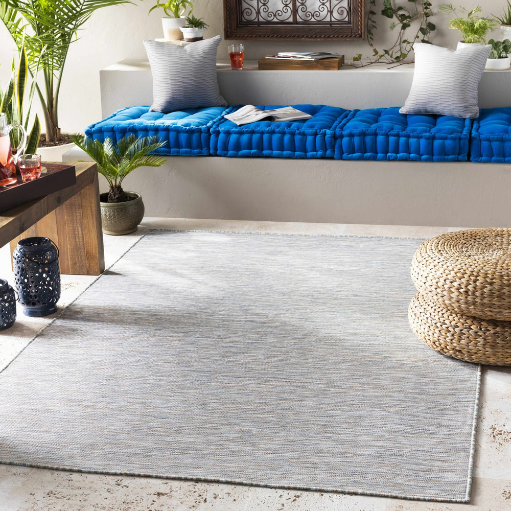 Revillo Beige And Gray Modern Style Outdoor Area Rug - The Rug Decor