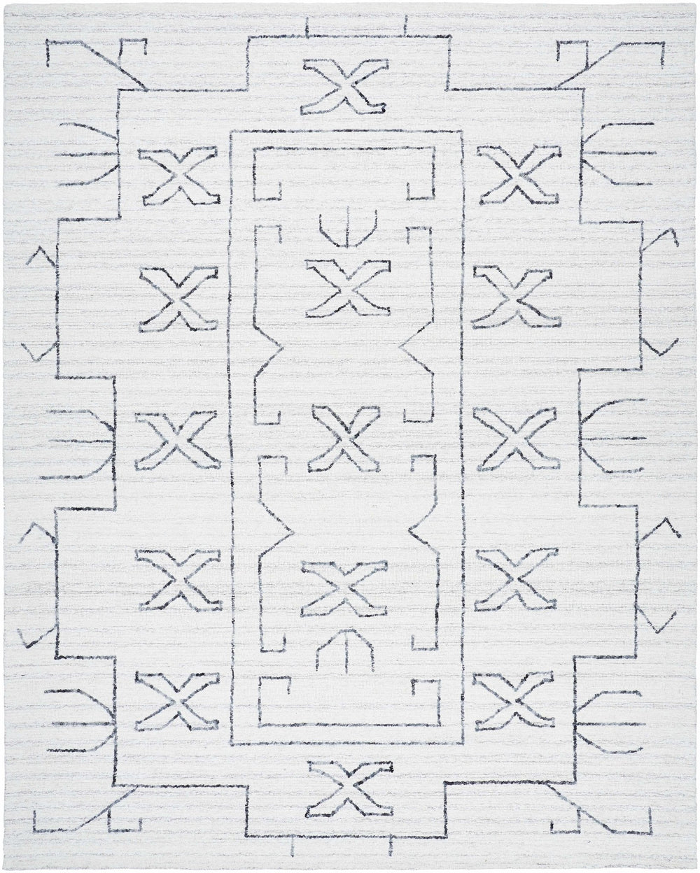 Rider Ivory Contemporary Style Hand Tufted Wool Area Rug - The Rug Decor