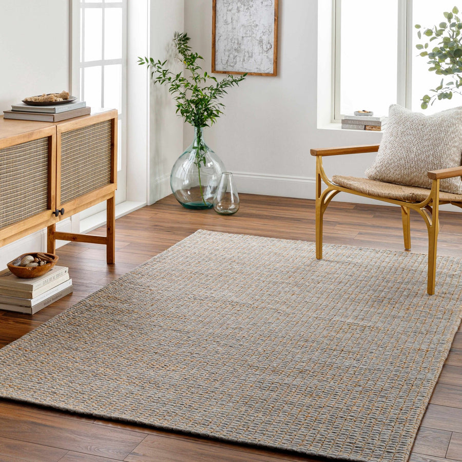 Riki Contemporary Design Gray And Brown Area Rug - The Rug Decor