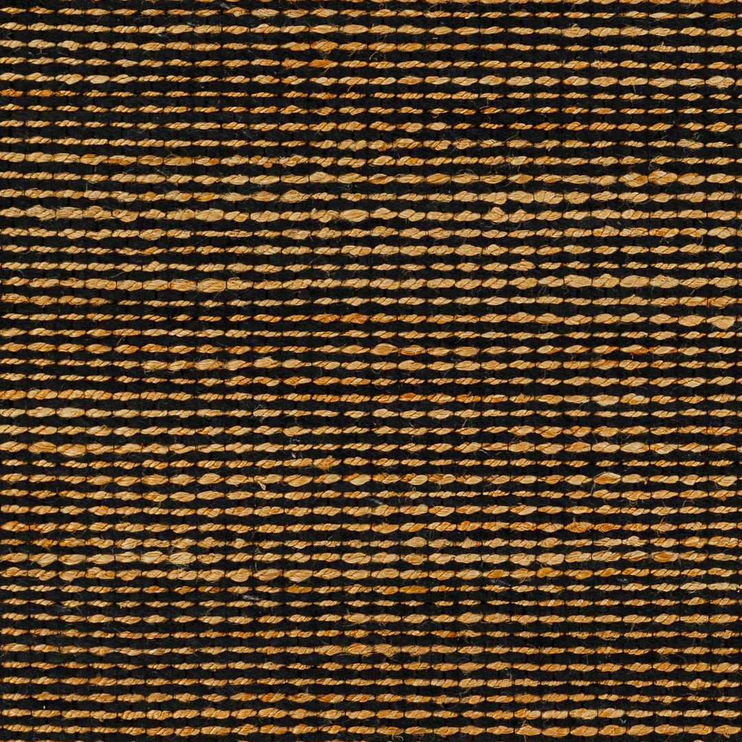 Riki Contemporary Style Black And Tan Wool and Jute Rug - The Rug Decor