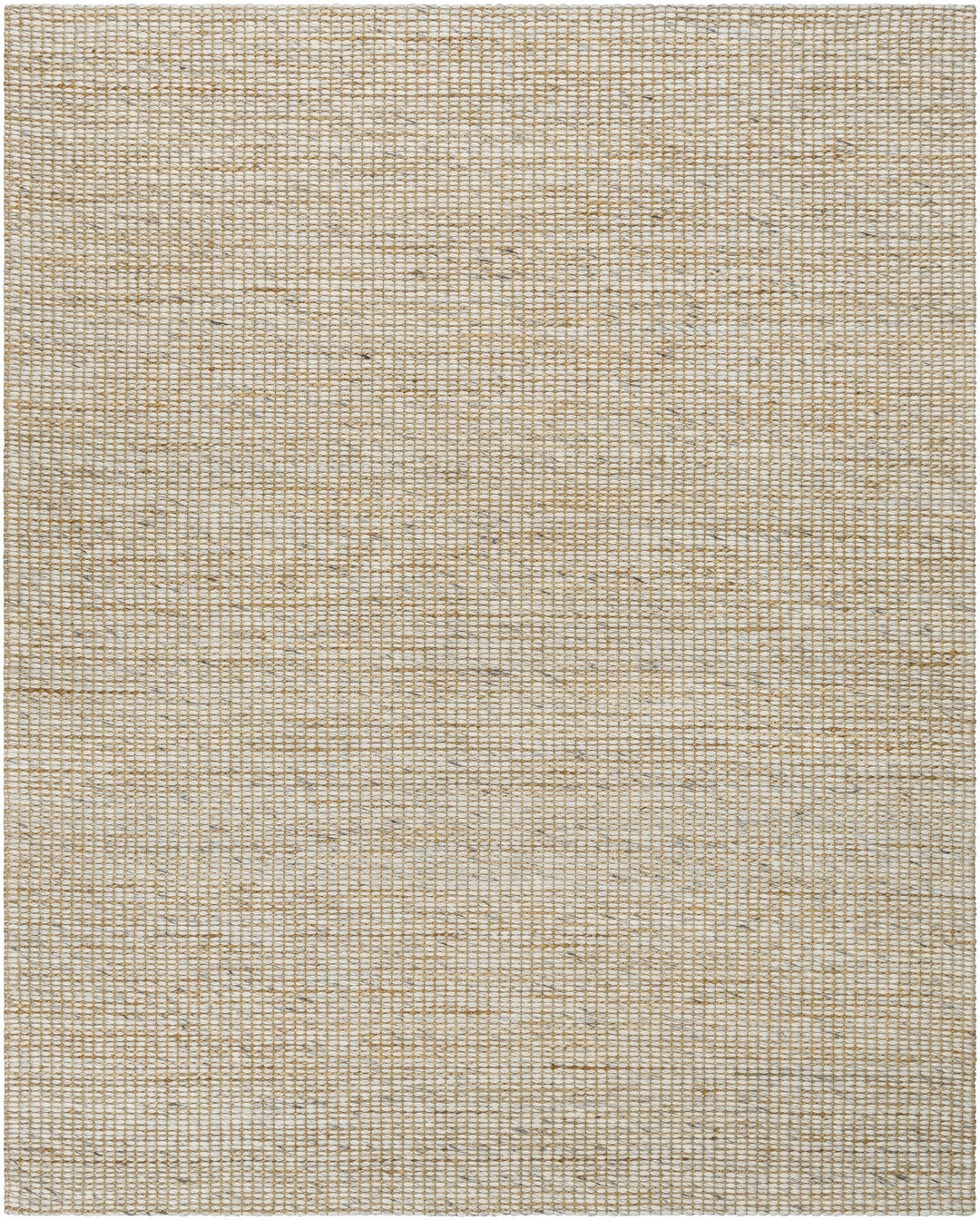 Riki Contemporary Tan And Beige Jute and Wool Rug - The Rug Decor