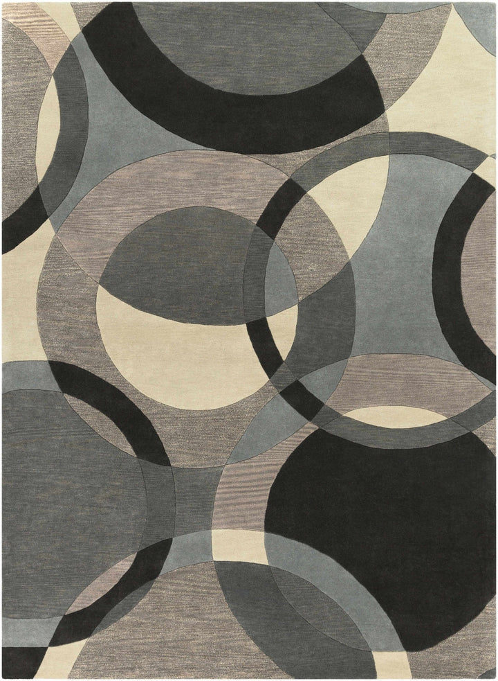 Rilton Modern Style Gray Hand Tufted Wool Washable Area Rug - The Rug Decor