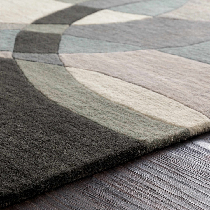 Rilton Modern Style Gray Hand Tufted Wool Washable Area Rug - The Rug Decor