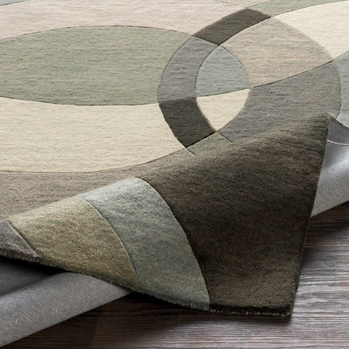 Rilton Modern Style Gray Hand Tufted Wool Washable Area Rug - The Rug Decor