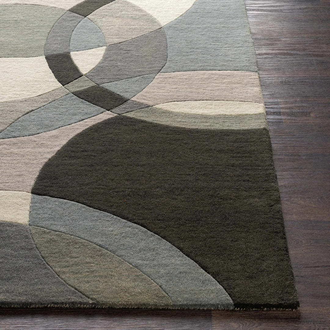 Rilton Modern Style Gray Hand Tufted Wool Washable Area Rug - The Rug Decor