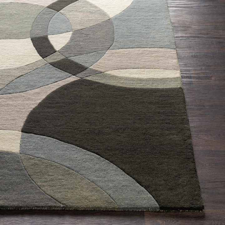 Rilton Modern Style Gray Hand Tufted Wool Washable Area Rug - The Rug Decor