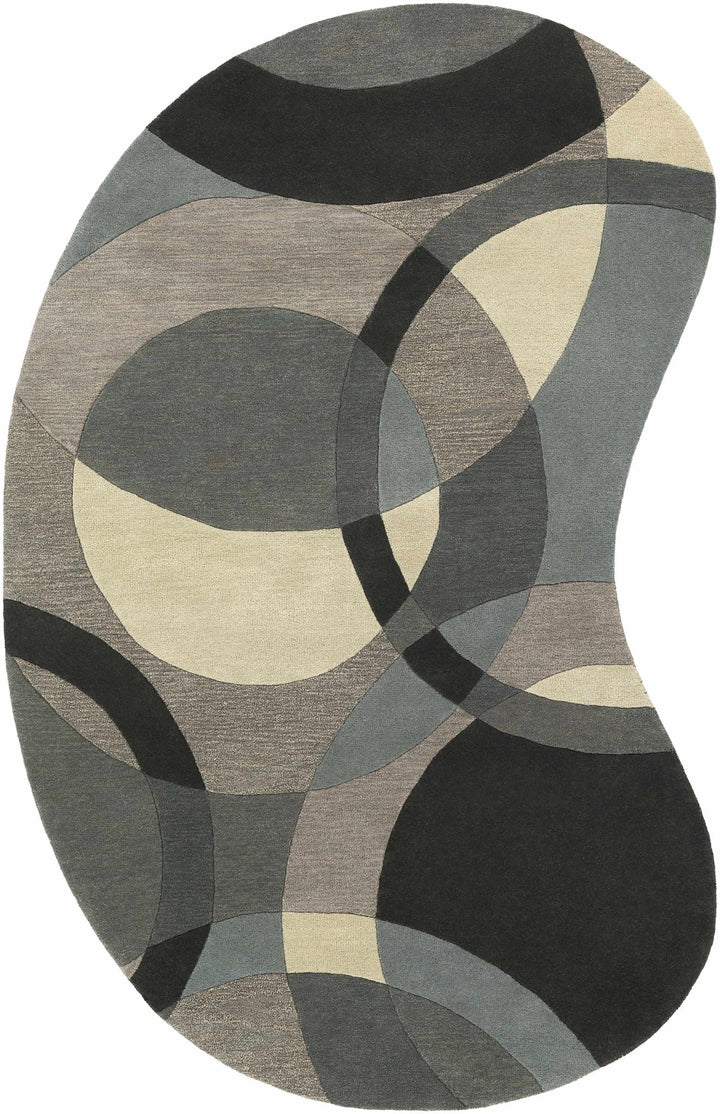 Rilton Modern Style Gray Hand Tufted Wool Washable Area Rug - The Rug Decor