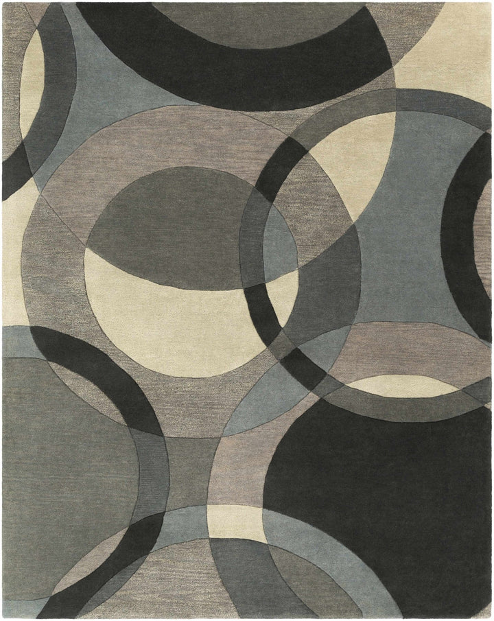 Rilton Modern Style Gray Hand Tufted Wool Washable Area Rug - The Rug Decor