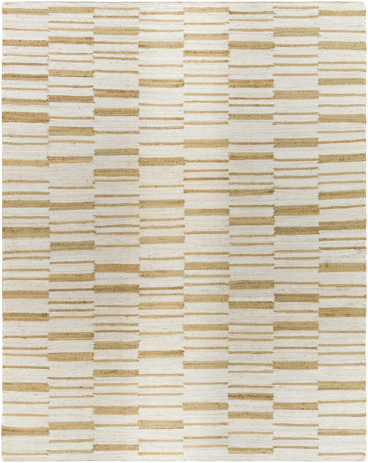 Rimbo Cream Modern Style Hand Woven Jute Rug - The Rug Decor