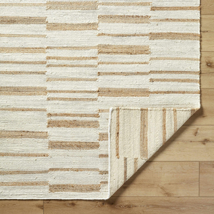Rimbo Cream Modern Style Hand Woven Jute Rug - The Rug Decor