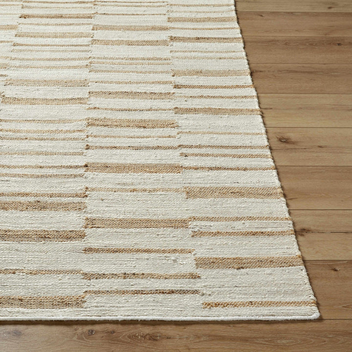 Rimbo Cream Modern Style Hand Woven Jute Rug - The Rug Decor