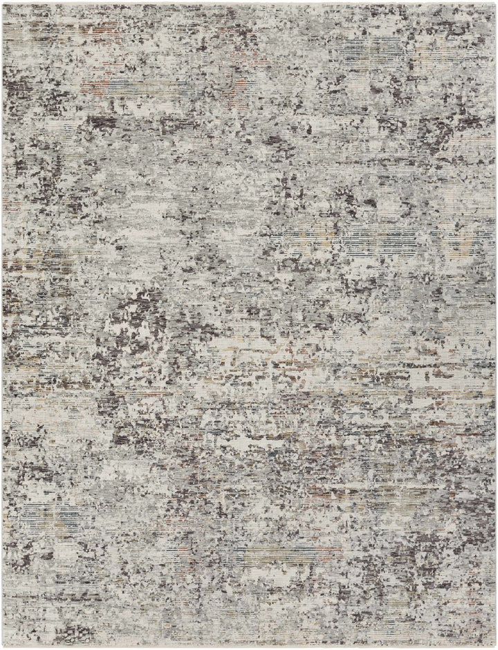 Riverhead Modern Abstract Design Gray And Charcoal Area Rug - The Rug Decor