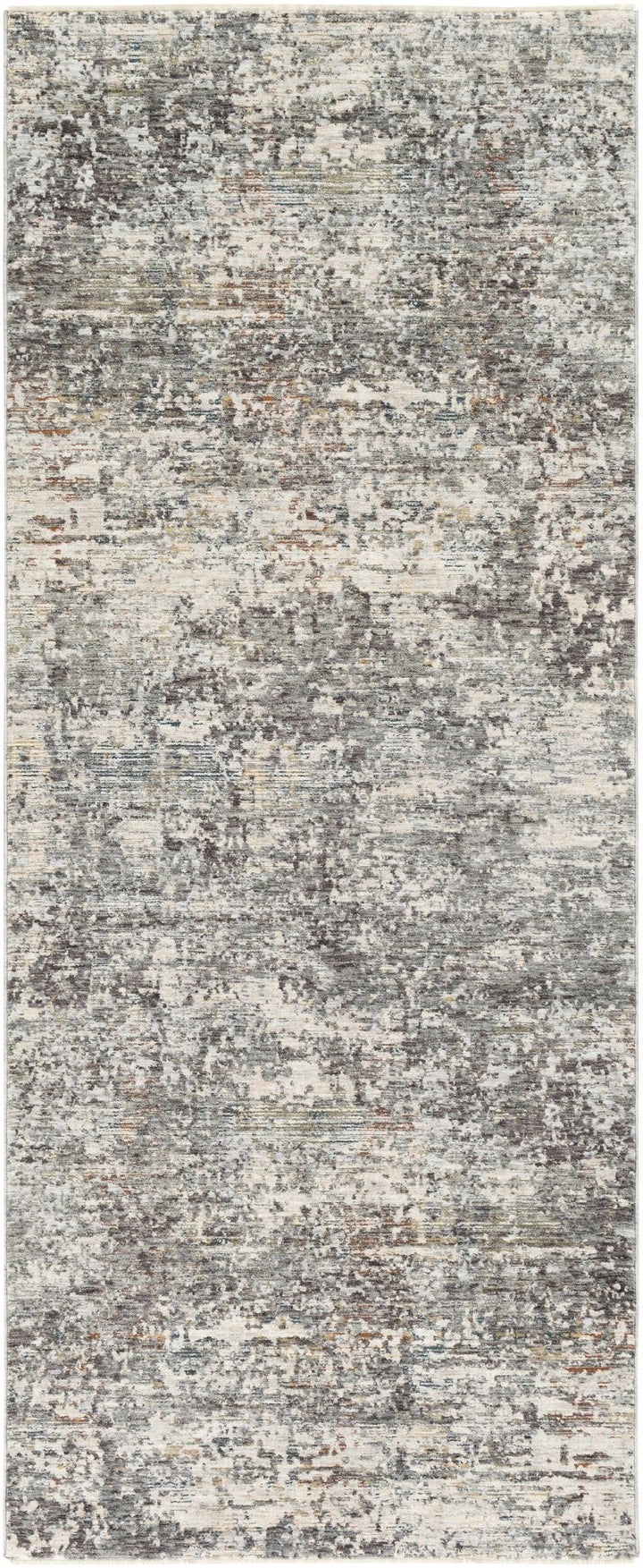 Riverhead Modern Abstract Design Gray And Charcoal Area Rug - The Rug Decor