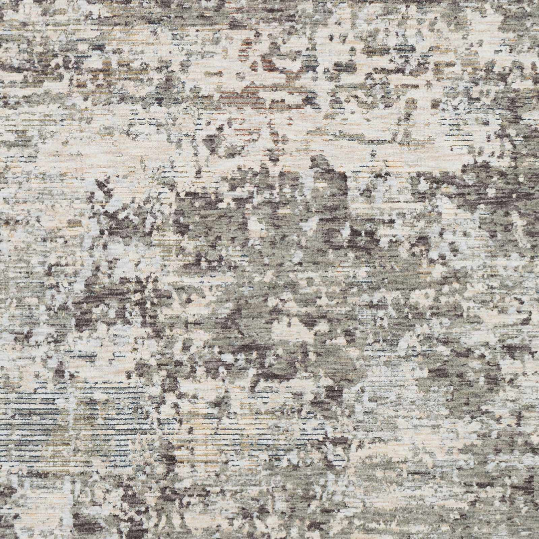 Riverhead Modern Abstract Design Gray And Charcoal Area Rug - The Rug Decor