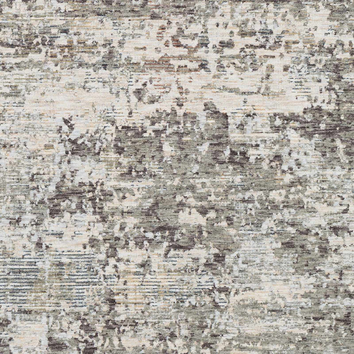 Riverhead Modern Abstract Design Gray And Charcoal Area Rug - The Rug Decor