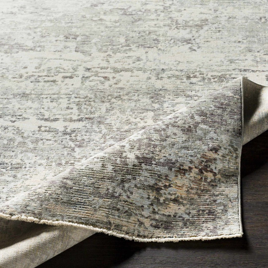 Riverhead Modern Abstract Design Gray And Charcoal Area Rug - The Rug Decor