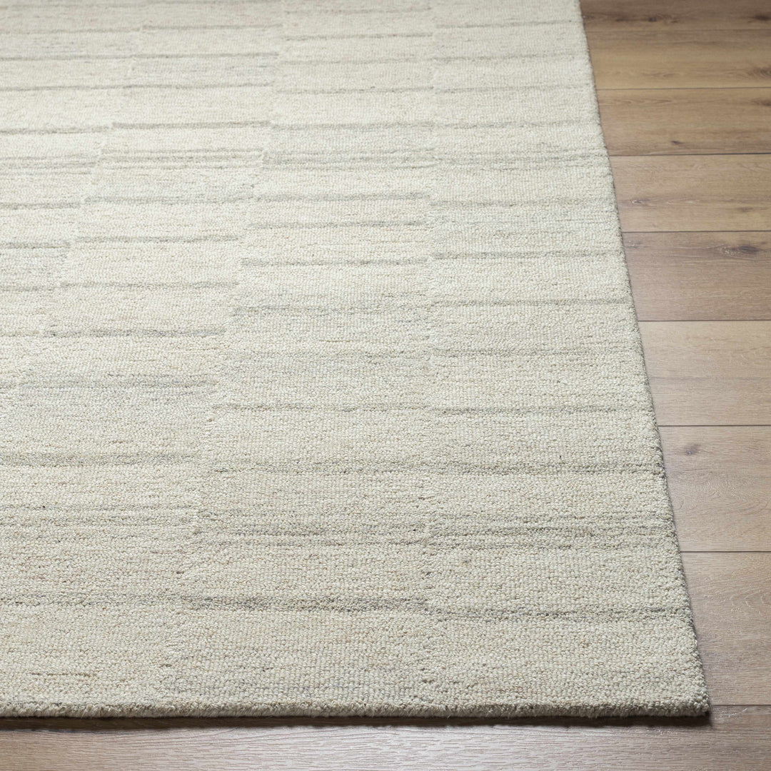 Onika Modern Style Gray Hand Tufted Wool Area Rug