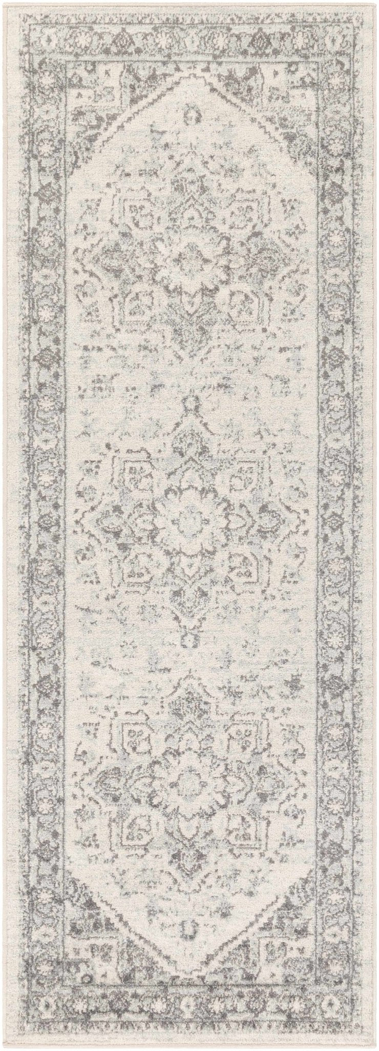 Rockfall Traditional Style Beige And Gray Area Rug - The Rug Decor