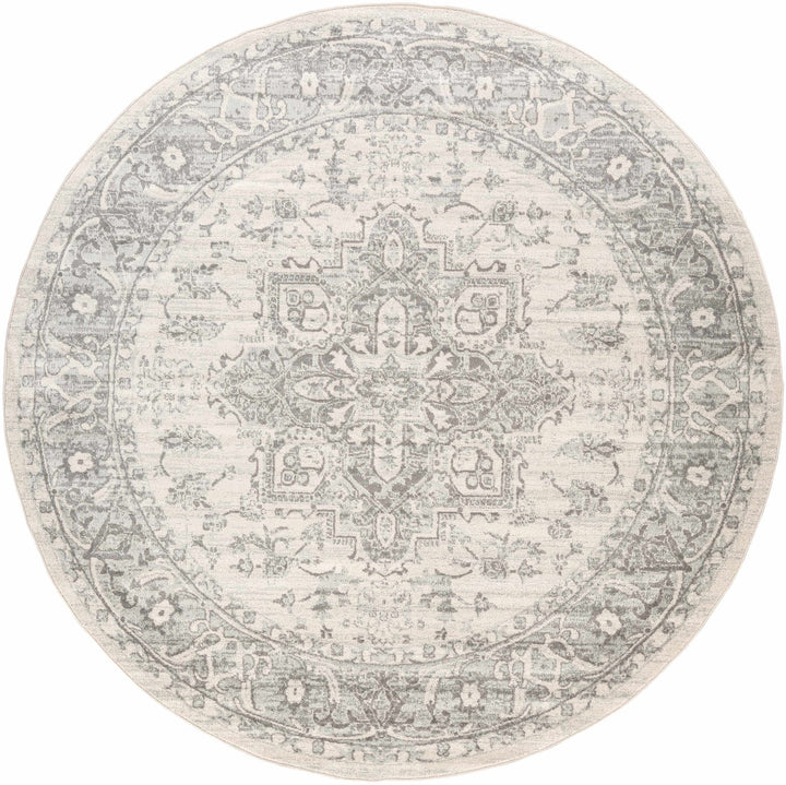 Rockfall Traditional Style Beige And Gray Area Rug - The Rug Decor