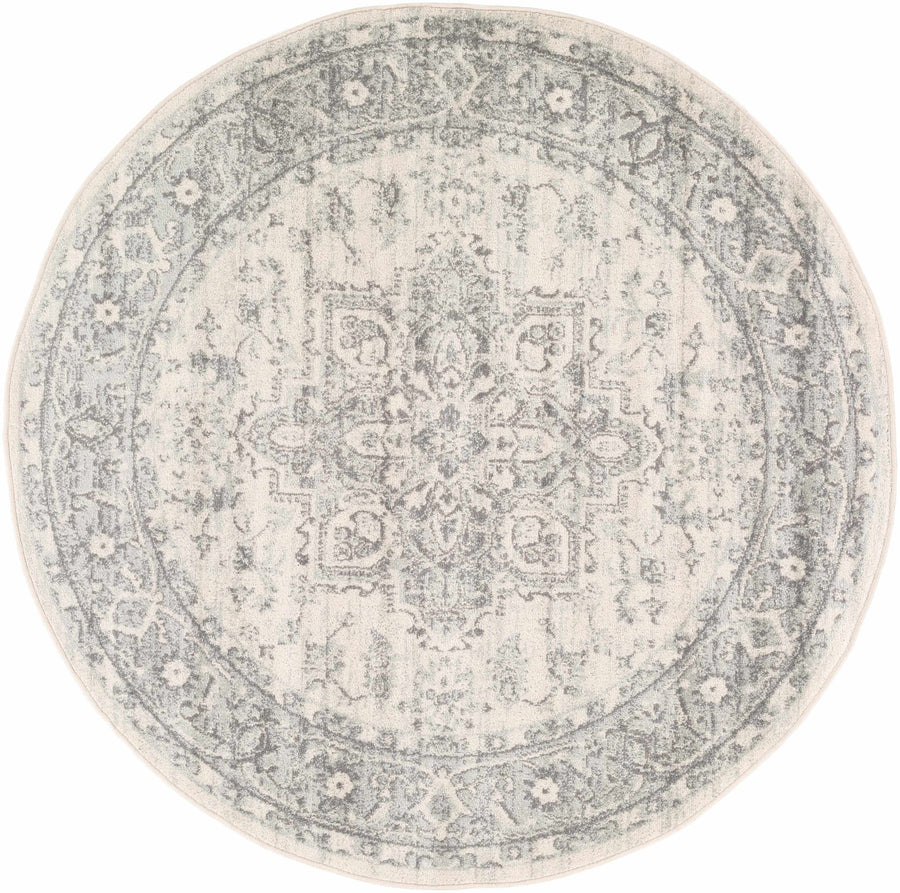 Rockfall Traditional Style Beige And Gray Area Rug - The Rug Decor