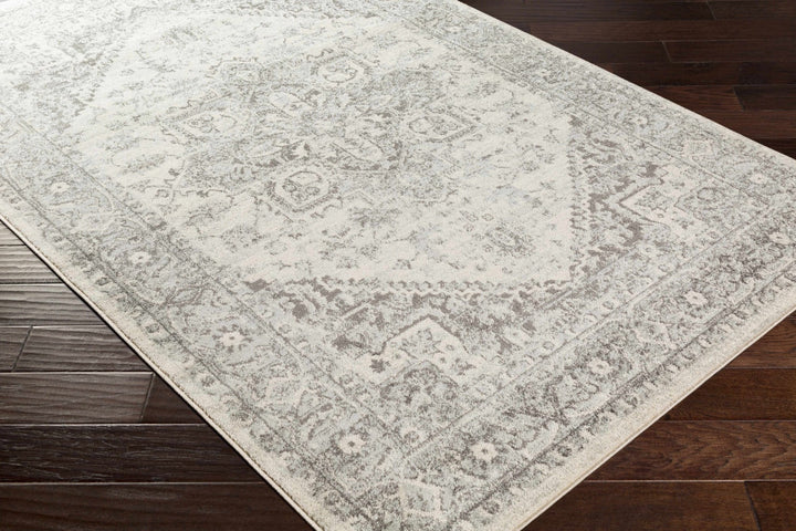 Rockfall Traditional Style Beige And Gray Area Rug - The Rug Decor
