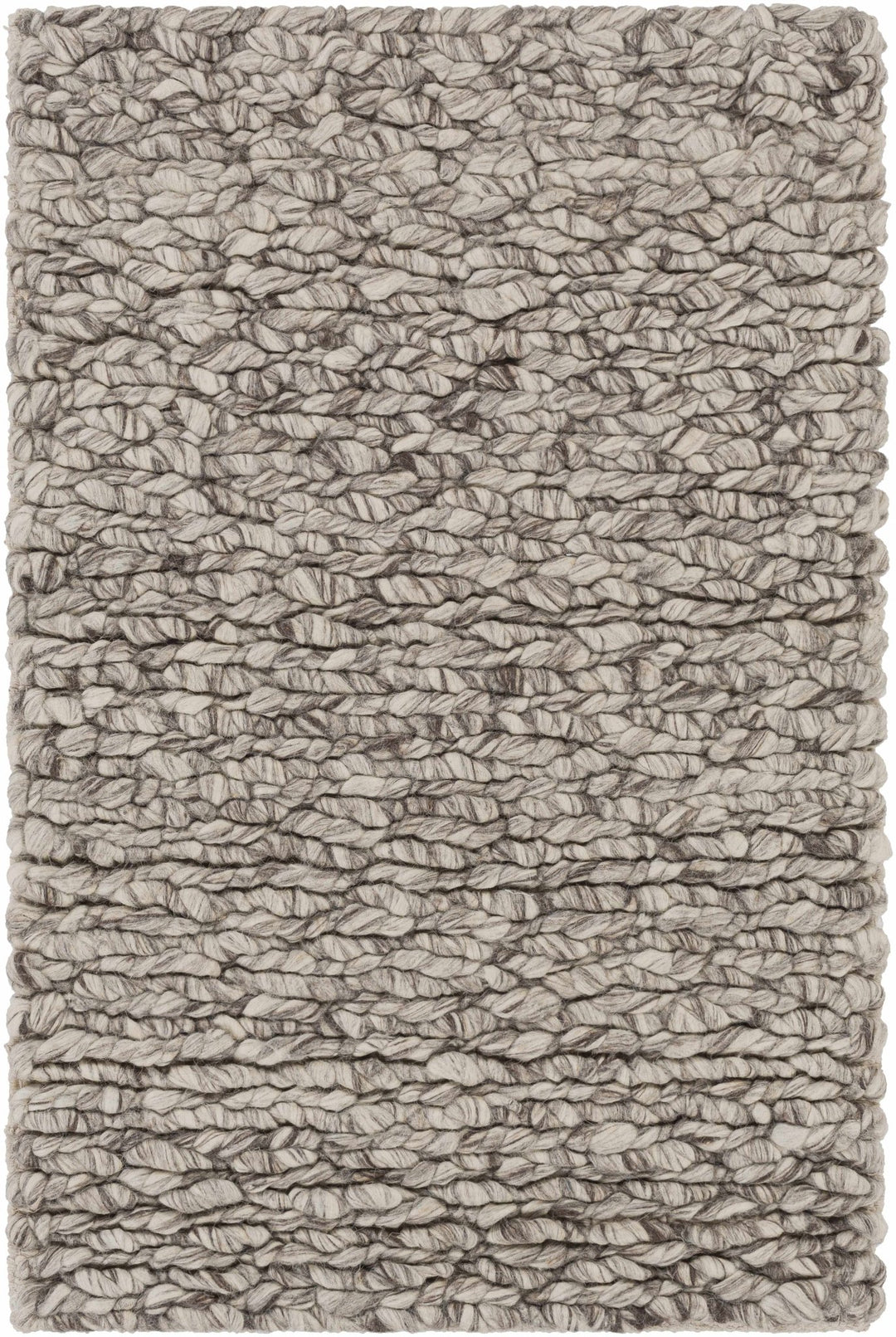 Rockfield Modern Style Taupe Hand Woven Area Rug - The Rug Decor
