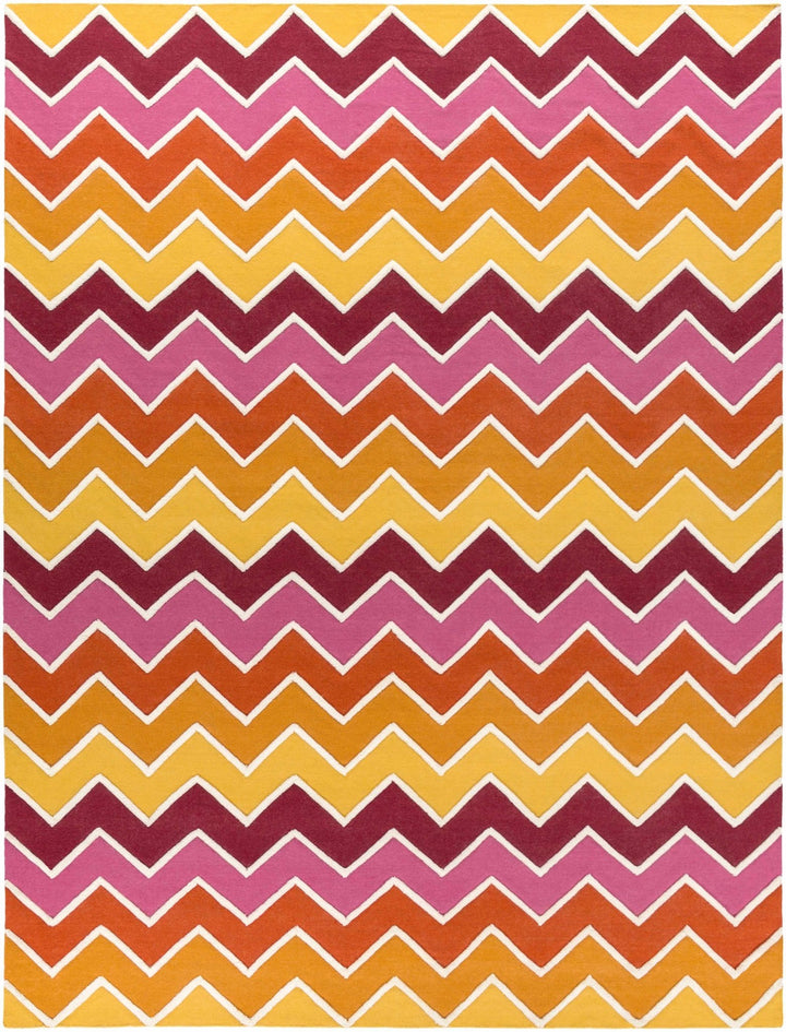 Rockmart Vibrant Geometrical Multi colors Rug - The Rug Decor