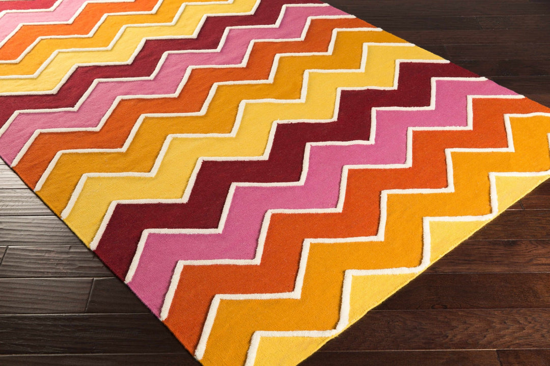 Rockmart Vibrant Geometrical Multi colors Rug - The Rug Decor