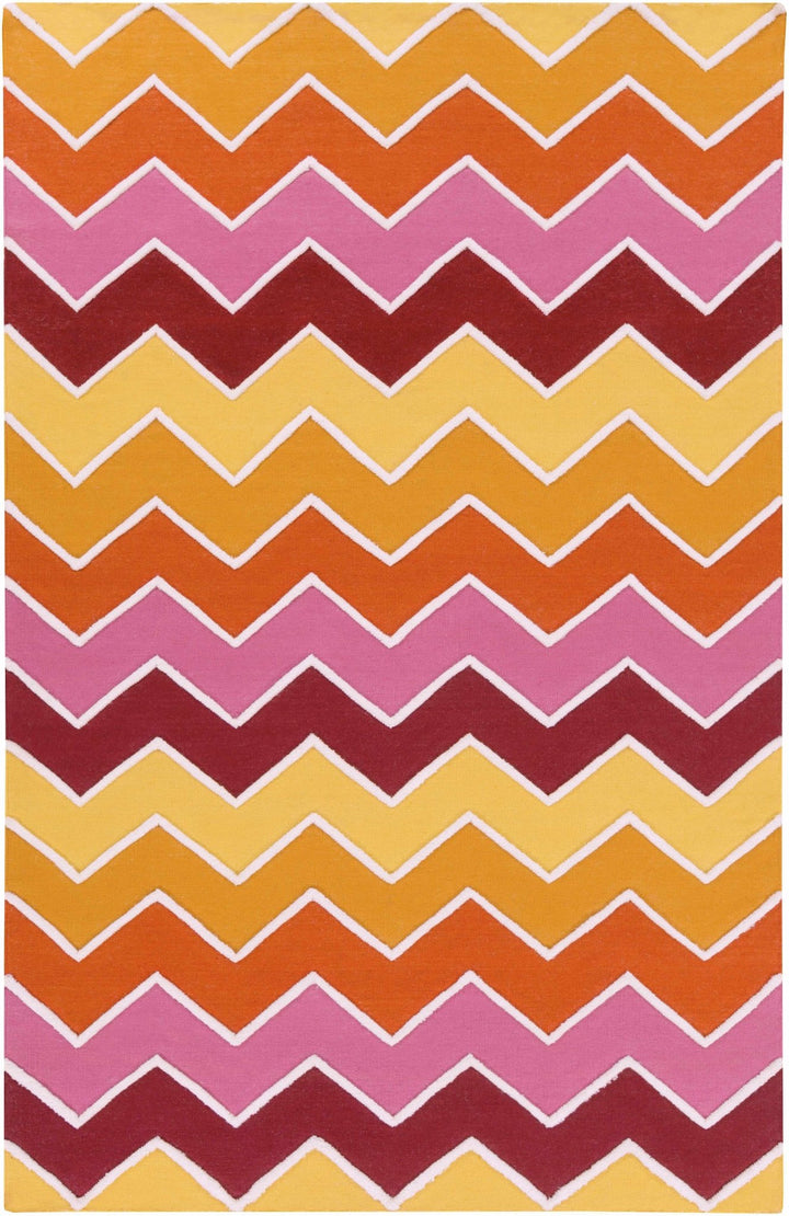 Rockmart Vibrant Geometrical Multi colors Rug - The Rug Decor