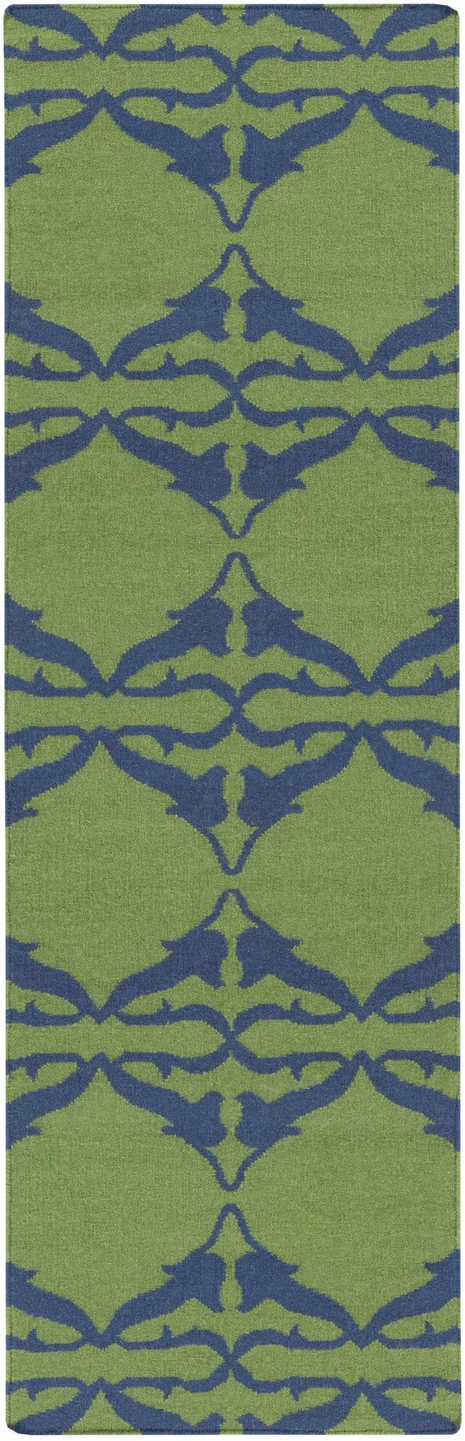 Rodney Contemporary Style Green Hand Woven Area Rug - The Rug Decor