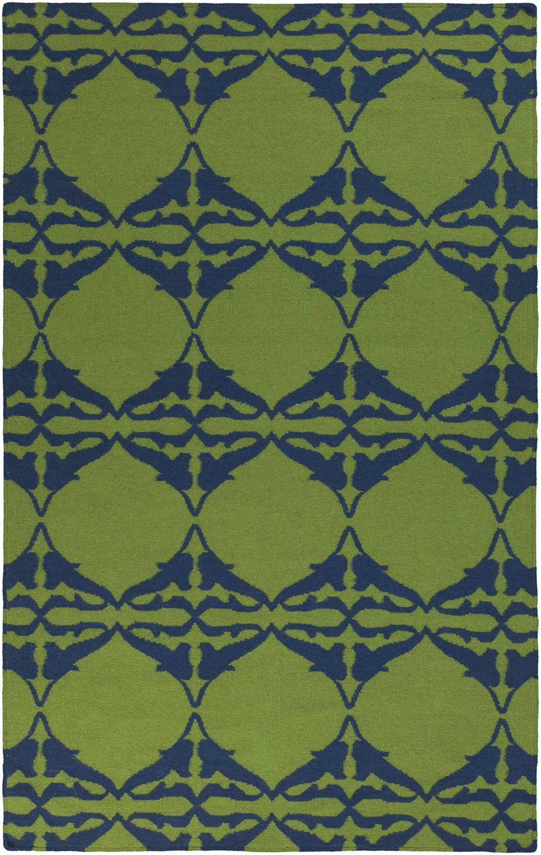 Rodney Contemporary Style Green Hand Woven Area Rug - The Rug Decor