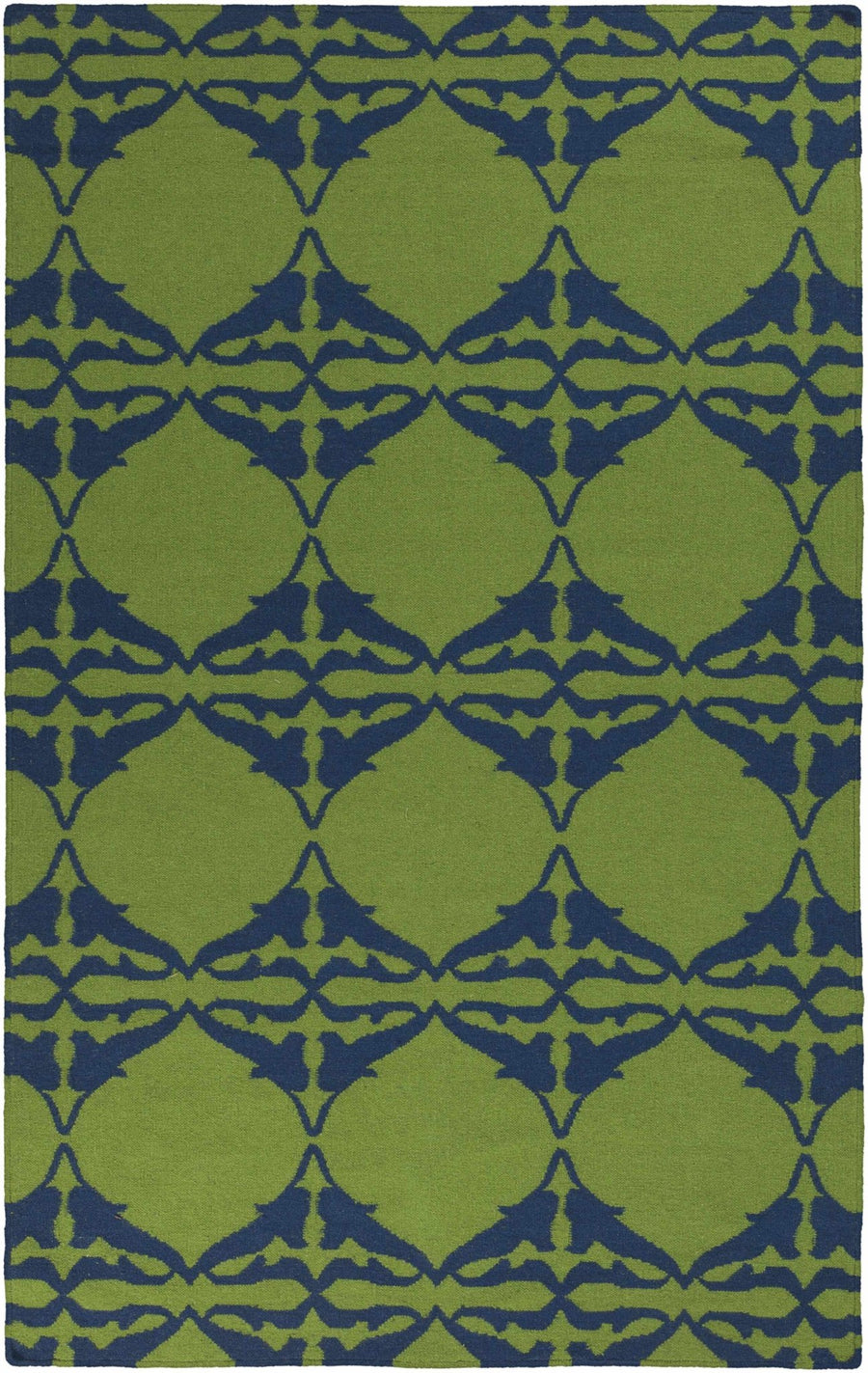 Rodney Contemporary Style Green Hand Woven Area Rug - The Rug Decor