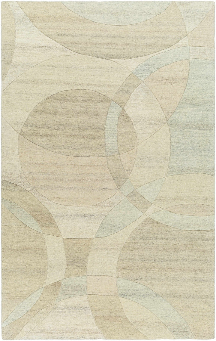 Rollo Contemporary Beige Area Rug - The Rug Decor