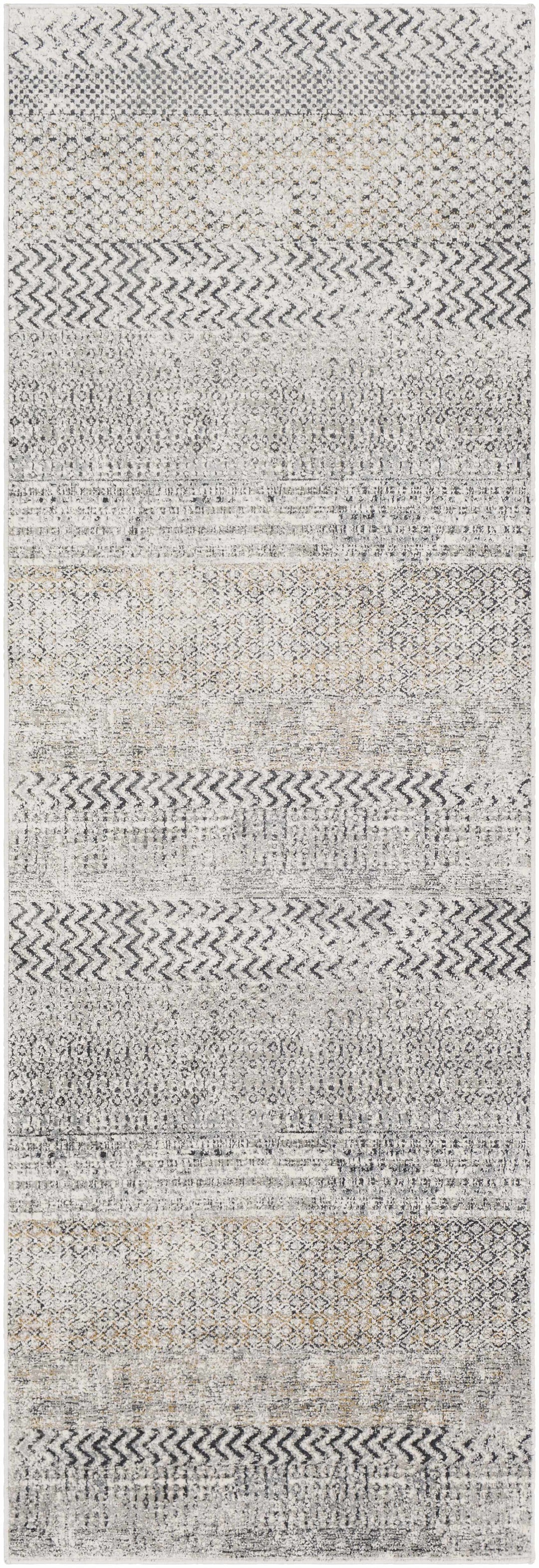 Rombauer Gray Modern Style Area Rug