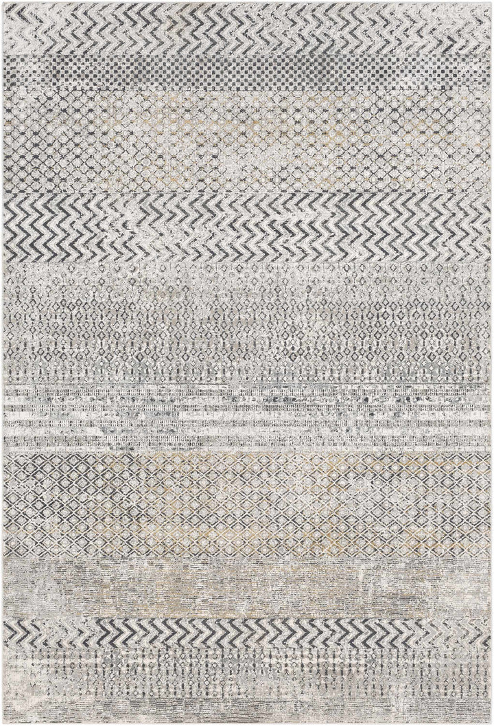 Rombauer Gray Modern Style Area Rug