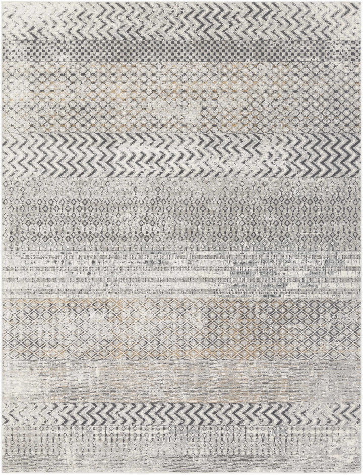 Rombauer Gray Modern Style Area Rug